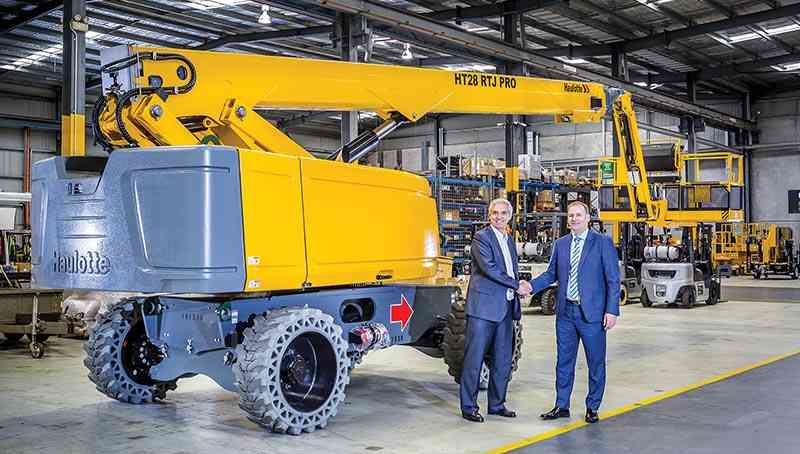 First Haulotte HT28 telescopic boom lift to arrive in Australia