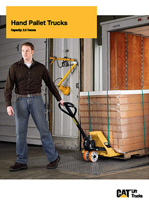 Cat Manual Hand Pallet Truck Brochure