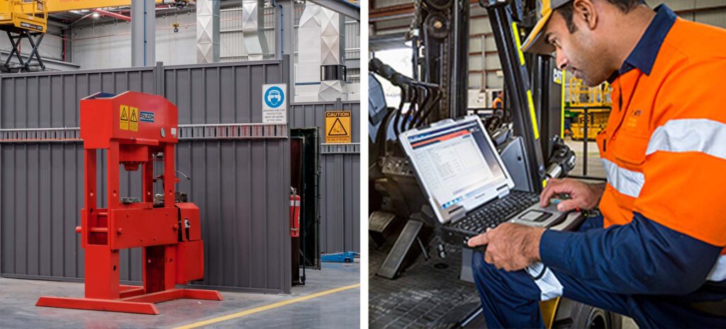 Diagnostic equipment and specialised work benches