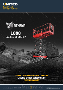 Athena Bi-levelling Tracked Scissor Lift 1090 Brochure