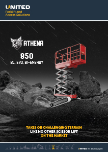Athena Bi-levelling Tracked Scissor Lift 850 Brochure